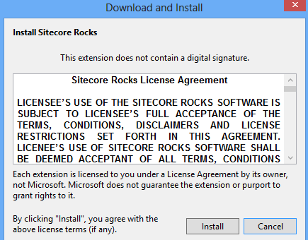 Sitecore Rocks Installation Tutorial