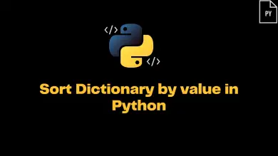 Sort Dictionary By Value In Python