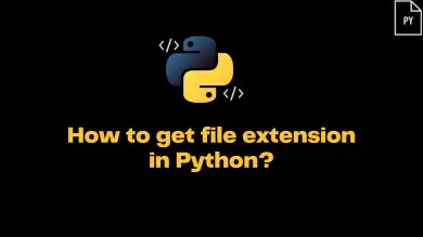 How To Get File Extension In Python