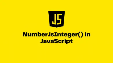 Number.isinteger() - Javascript