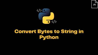 Python Convert Bytes To String