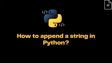 How To Append A String In Python
