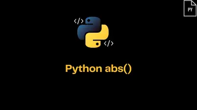 Python Abs()