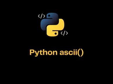 Python Ascii()