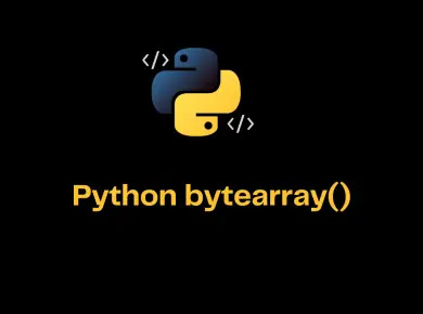 Python Bytearray()