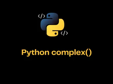 Python Complex()