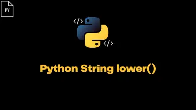 Python String Lower()