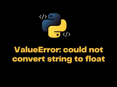 Python Valueerror Could Not Convert String To Float