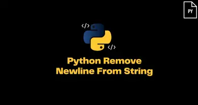 Python Remove Newline From String