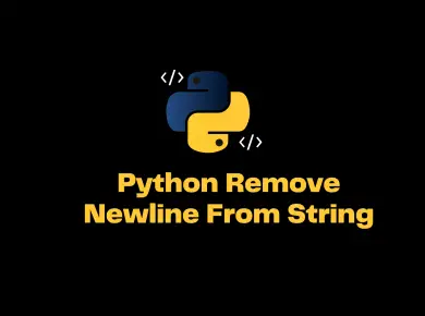 Python Remove Newline From String