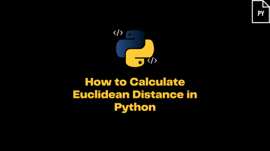 Calculate Euclidean Distance In Python
