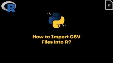 How To Import Csv Files Into R