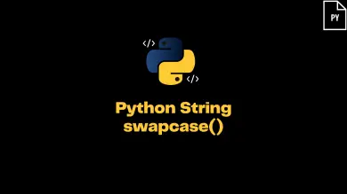 Python String Swapcase()