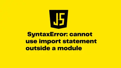 Uncaught Syntaxerror: Cannot Use Import Statement Outside A Module