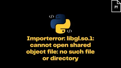 Importerror: Libgl.so.1: Cannot Open Shared Object File: No Such File Or Directory
