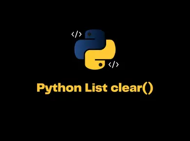 Python List Clear()