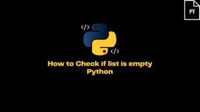 Check If A List Is Empty In Python