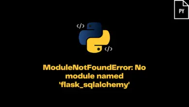 Modulenotfounderror: No Module Named 'Flask_Sqlalchemy'
