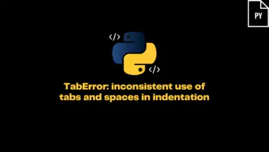 Inconsistent Use Of Tabs And Spaces In Indentation